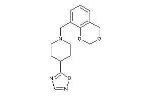 5-[1-(4H-1,3-benzodioxin-8-ylmethyl)-4-piperidyl]-1,2,4-oxadiazole