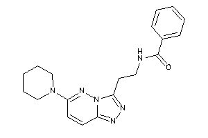 N-[2-(6-piperidino-[1,2,4]triazolo[3,4-f]pyridazin-3-yl)ethyl]benzamide