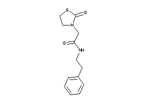 2-(2-ketothiazolidin-3-yl)-N-phenethyl-acetamide