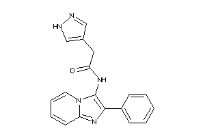 N-(2-phenylimidazo[1,2-a]pyridin-3-yl)-2-(1H-pyrazol-4-yl)acetamide