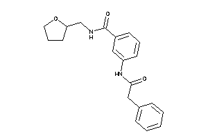 3-[(2-phenylacetyl)amino]-N-(tetrahydrofurfuryl)benzamide