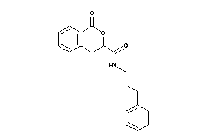 1-keto-N-(3-phenylpropyl)isochroman-3-carboxamide