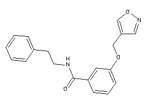 3-(isoxazol-4-ylmethoxy)-N-phenethyl-benzamide