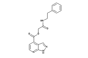 1H-pyrazolo[3,4-b]pyridine-4-carboxylic Acid [2-keto-2-(phenethylamino)ethyl] Ester