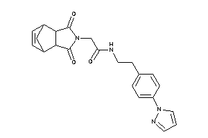 2-(diketoBLAHyl)-N-[2-(4-pyrazol-1-ylphenyl)ethyl]acetamide