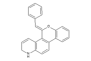 5-benzal-1,2-dihydrochromeno[3,4-f]quinoline