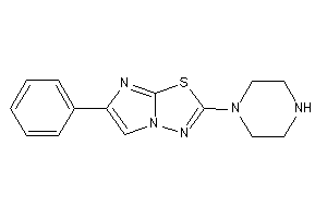 6-phenyl-2-piperazino-imidazo[2,1-b][1,3,4]thiadiazole