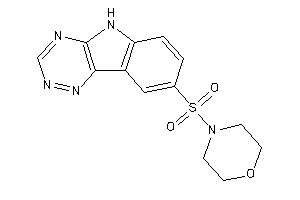 4-(5H-[1,2,4]triazino[5,6-b]indol-8-ylsulfonyl)morpholine