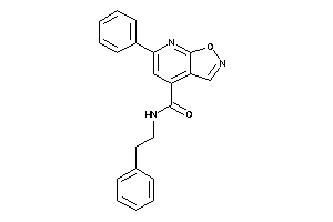 N-phenethyl-6-phenyl-isoxazolo[5,4-b]pyridine-4-carboxamide