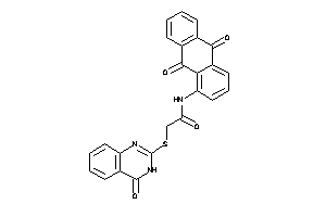 N-(9,10-diketo-1-anthryl)-2-[(4-keto-3H-quinazolin-2-yl)thio]acetamide