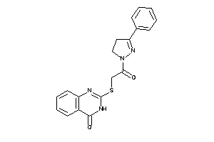 2-[[2-keto-2-(3-phenyl-2-pyrazolin-1-yl)ethyl]thio]-3H-quinazolin-4-one