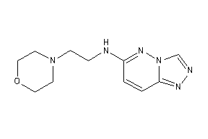 2-morpholinoethyl([1,2,4]triazolo[3,4-f]pyridazin-6-yl)amine