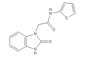 2-(2-keto-3H-benzimidazol-1-yl)-N-(2-thienyl)acetamide