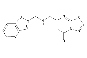 Image of 7-[(benzofuran-2-ylmethylamino)methyl]-[1,3,4]thiadiazolo[3,2-a]pyrimidin-5-one