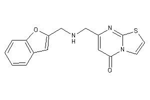 Image of 7-[(benzofuran-2-ylmethylamino)methyl]thiazolo[3,2-a]pyrimidin-5-one