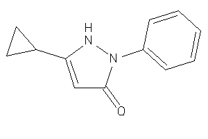 5-cyclopropyl-2-phenyl-3-pyrazolin-3-one