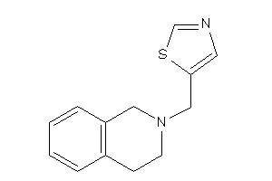 5-(3,4-dihydro-1H-isoquinolin-2-ylmethyl)thiazole