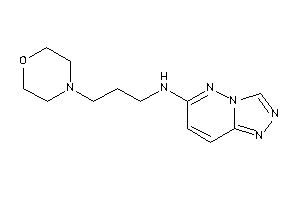 Image of 3-morpholinopropyl([1,2,4]triazolo[3,4-f]pyridazin-6-yl)amine