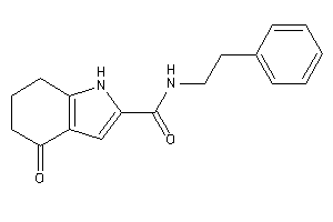 4-keto-N-phenethyl-1,5,6,7-tetrahydroindole-2-carboxamide