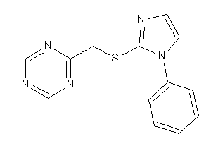 2-[[(1-phenylimidazol-2-yl)thio]methyl]-s-triazine