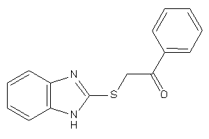 2-(1H-benzimidazol-2-ylthio)-1-phenyl-ethanone