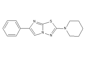 6-phenyl-2-piperidino-imidazo[2,1-b][1,3,4]thiadiazole