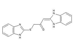1-(1H-benzimidazol-2-ylthio)-3-(1,3-dihydrobenzimidazol-2-ylidene)acetone