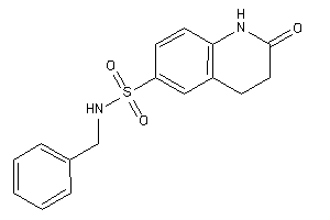 N-benzyl-2-keto-3,4-dihydro-1H-quinoline-6-sulfonamide