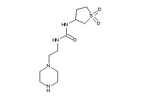 1-(1,1-diketothiolan-3-yl)-3-(2-piperazinoethyl)urea