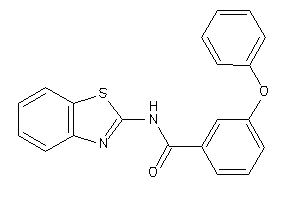 N-(1,3-benzothiazol-2-yl)-3-phenoxy-benzamide