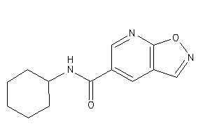 N-cyclohexylisoxazolo[5,4-b]pyridine-5-carboxamide