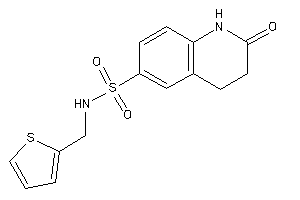 2-keto-N-(2-thenyl)-3,4-dihydro-1H-quinoline-6-sulfonamide