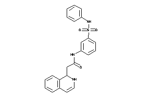 2-(1,2-dihydroisoquinolin-1-yl)-N-[3-(phenylsulfamoyl)phenyl]acetamide