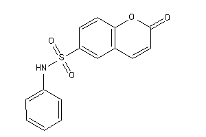 2-keto-N-phenyl-chromene-6-sulfonamide