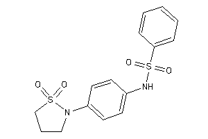 N-[4-(1,1-diketo-1,2-thiazolidin-2-yl)phenyl]benzenesulfonamide