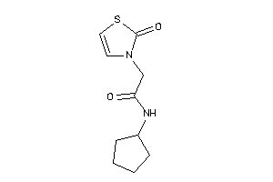 N-cyclopentyl-2-(2-keto-4-thiazolin-3-yl)acetamide