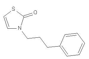 3-(3-phenylpropyl)-4-thiazolin-2-one