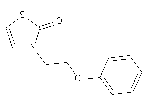 3-(2-phenoxyethyl)-4-thiazolin-2-one