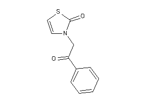 3-phenacyl-4-thiazolin-2-one