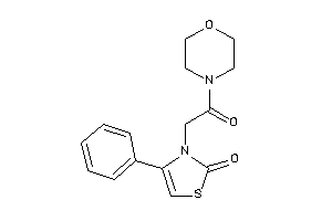 3-(2-keto-2-morpholino-ethyl)-4-phenyl-4-thiazolin-2-one