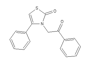 3-phenacyl-4-phenyl-4-thiazolin-2-one