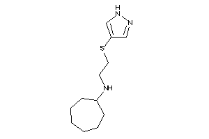 Cycloheptyl-[2-(1H-pyrazol-4-ylthio)ethyl]amine