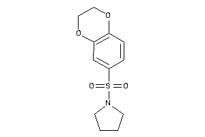 1-(2,3-dihydro-1,4-benzodioxin-6-ylsulfonyl)pyrrolidine