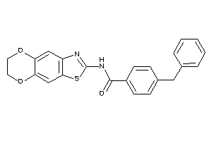 Image of 4-benzyl-N-(6,7-dihydro-[1,4]dioxino[2,3-f][1,3]benzothiazol-2-yl)benzamide