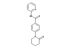 4-(2-ketopiperidino)-N-(2-pyridyl)benzamide