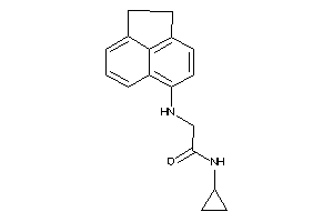 2-(acenaphthen-5-ylamino)-N-cyclopropyl-acetamide