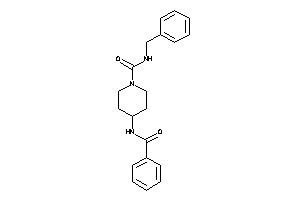 4-benzamido-N-benzyl-piperidine-1-carboxamide