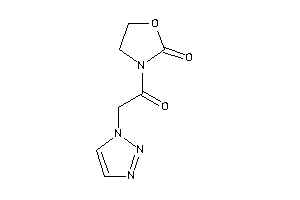 3-[2-(triazol-1-yl)acetyl]oxazolidin-2-one