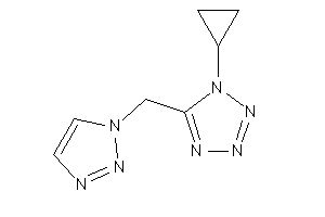 1-cyclopropyl-5-(triazol-1-ylmethyl)tetrazole