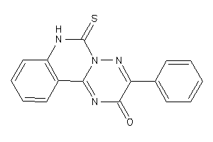 3-phenyl-6-thioxo-7H-[1,2,4]triazino[2,3-c]quinazolin-2-one